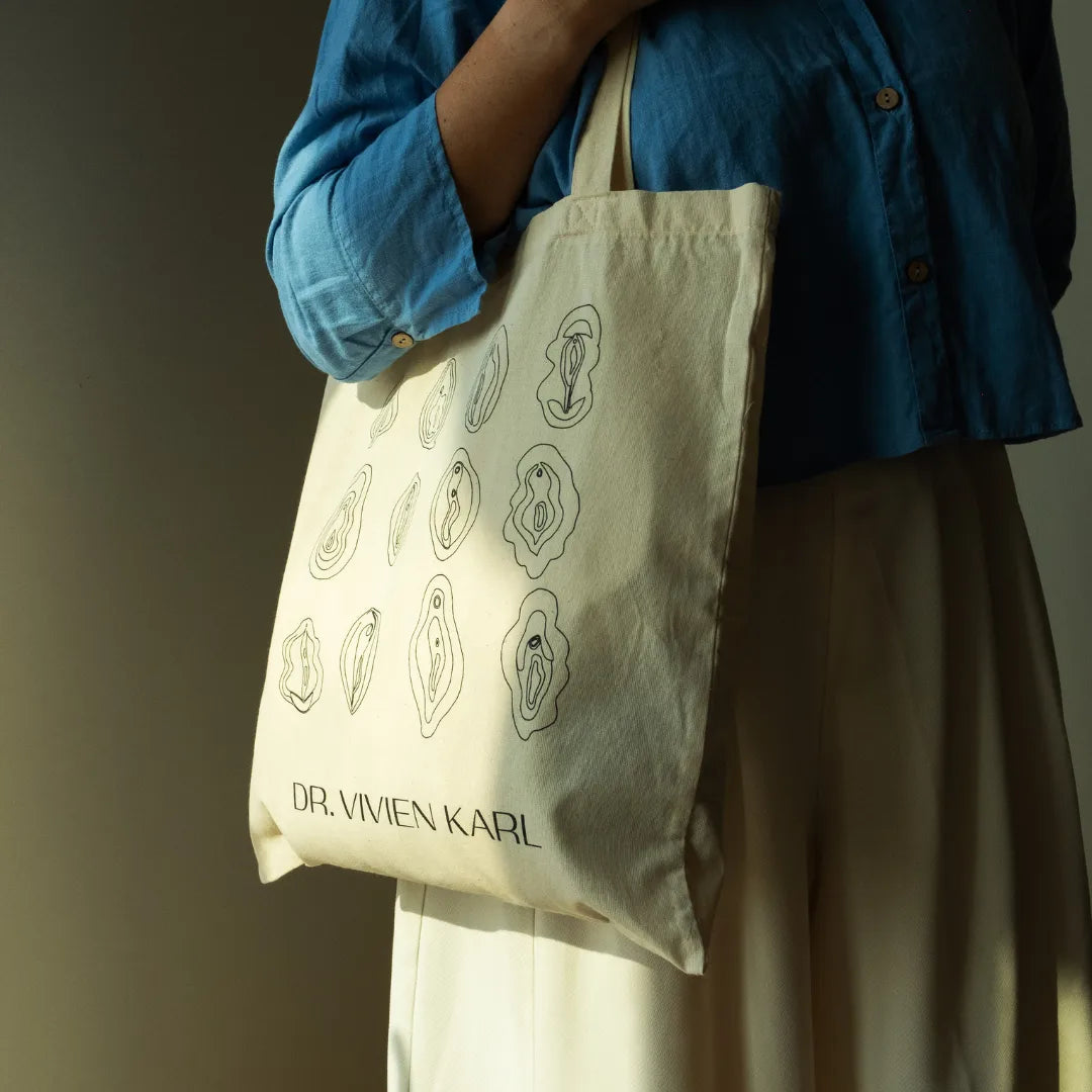 Jutebeutel Frau Mood DR.VIVIEN KARL