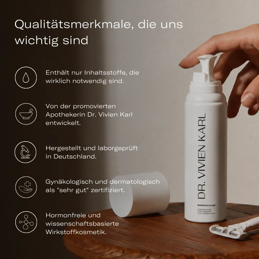 Intimer Rasierschaum