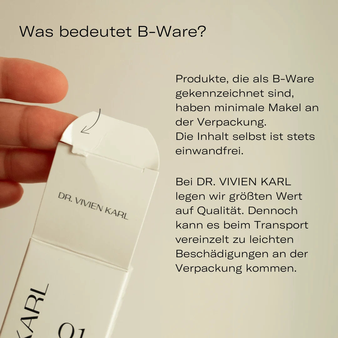 Bedeutung B-Ware