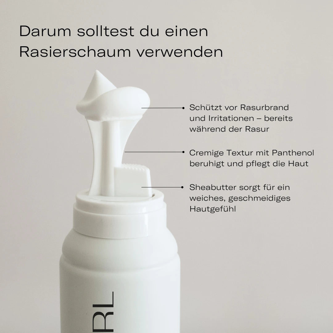 Intimer Rasierschaum