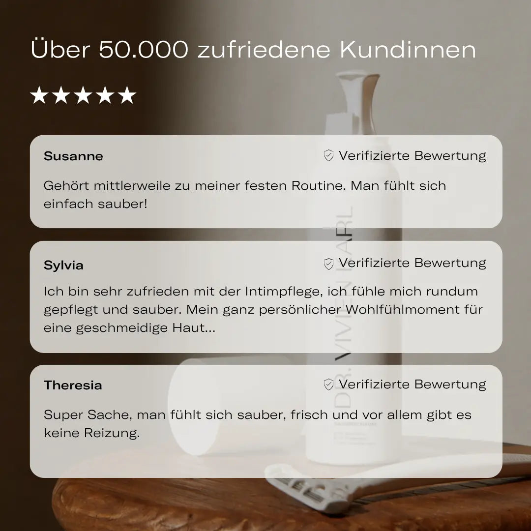 Intimer Rasierschaum