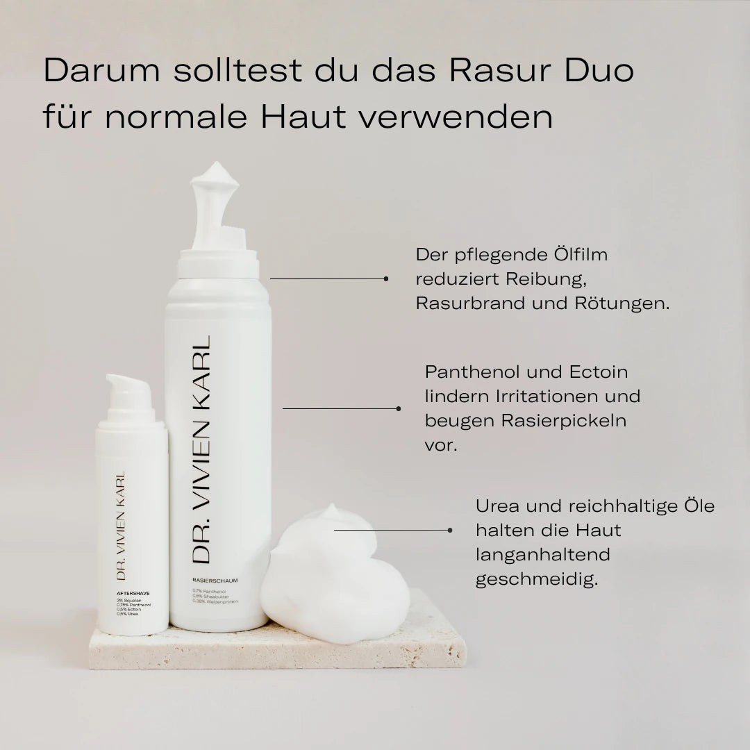 Rasur Duo normale Haut