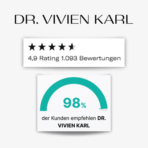 98% der Kundinnen empfehlen DR. VIVIEN KARL