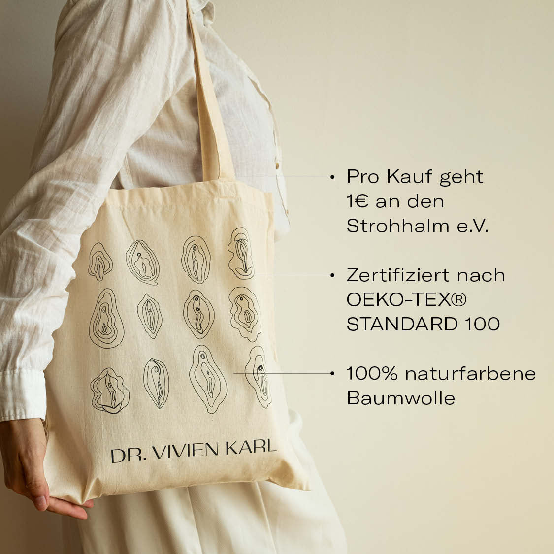 Vulva-Jutebeutel DR VIVIEN KARL