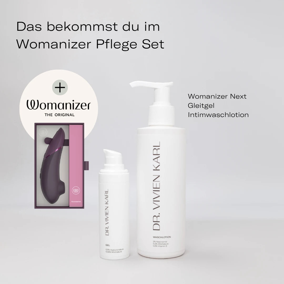 Womanizer & Pflege Set