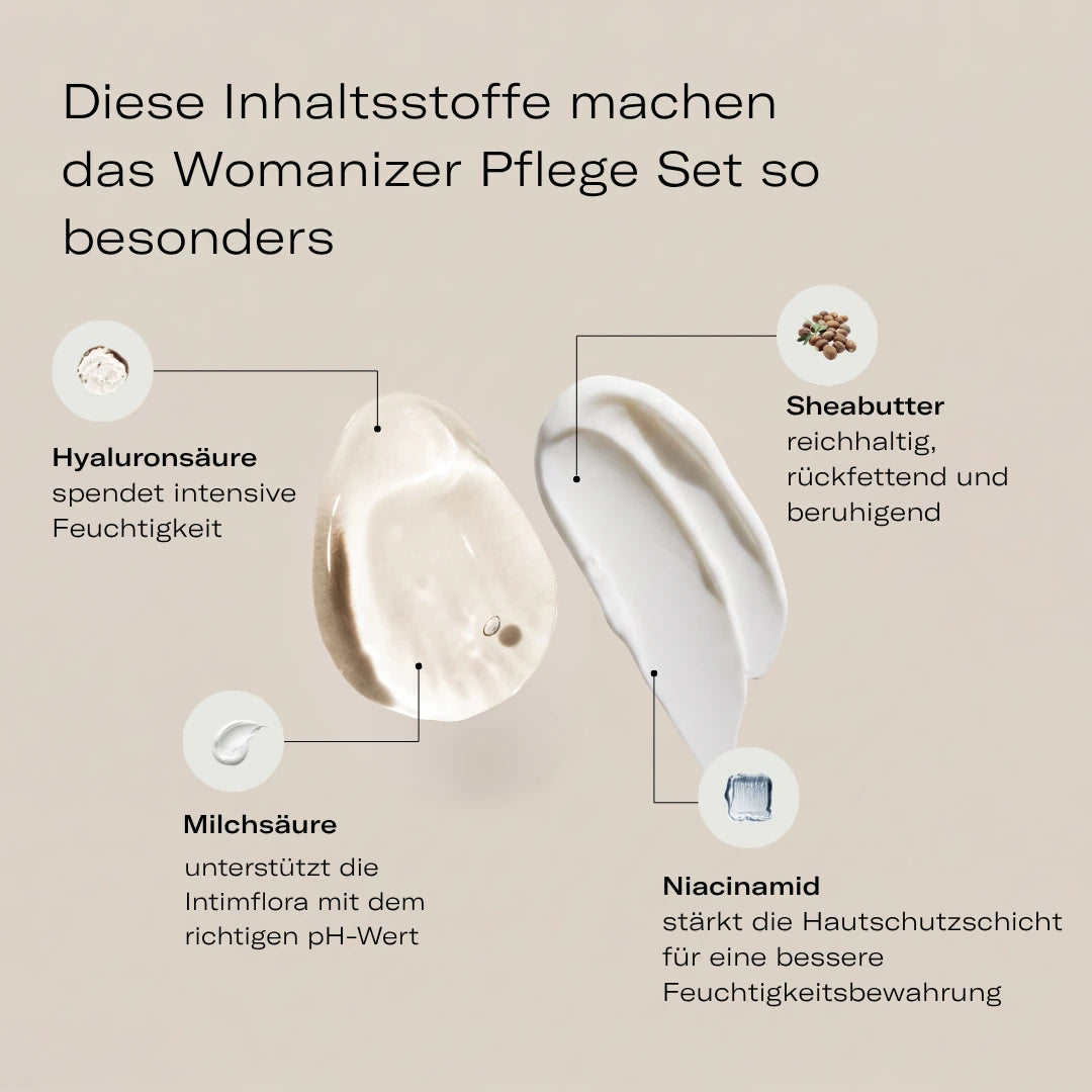 Womanizer & Pflege Set